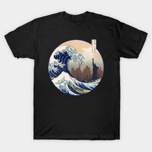 The Great Wave of New York T-Shirt